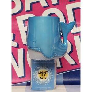 BBW Blue Whale Night Light  Fragrance Wallflower Plug In Home Scent Decor